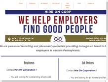 Tablet Screenshot of hireon.com